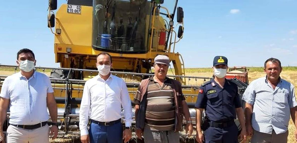 Kaymakam Pelvan: "Çiftçilerimiz dane kaybı gördüklerinde yetkililere bildirmelidir"
