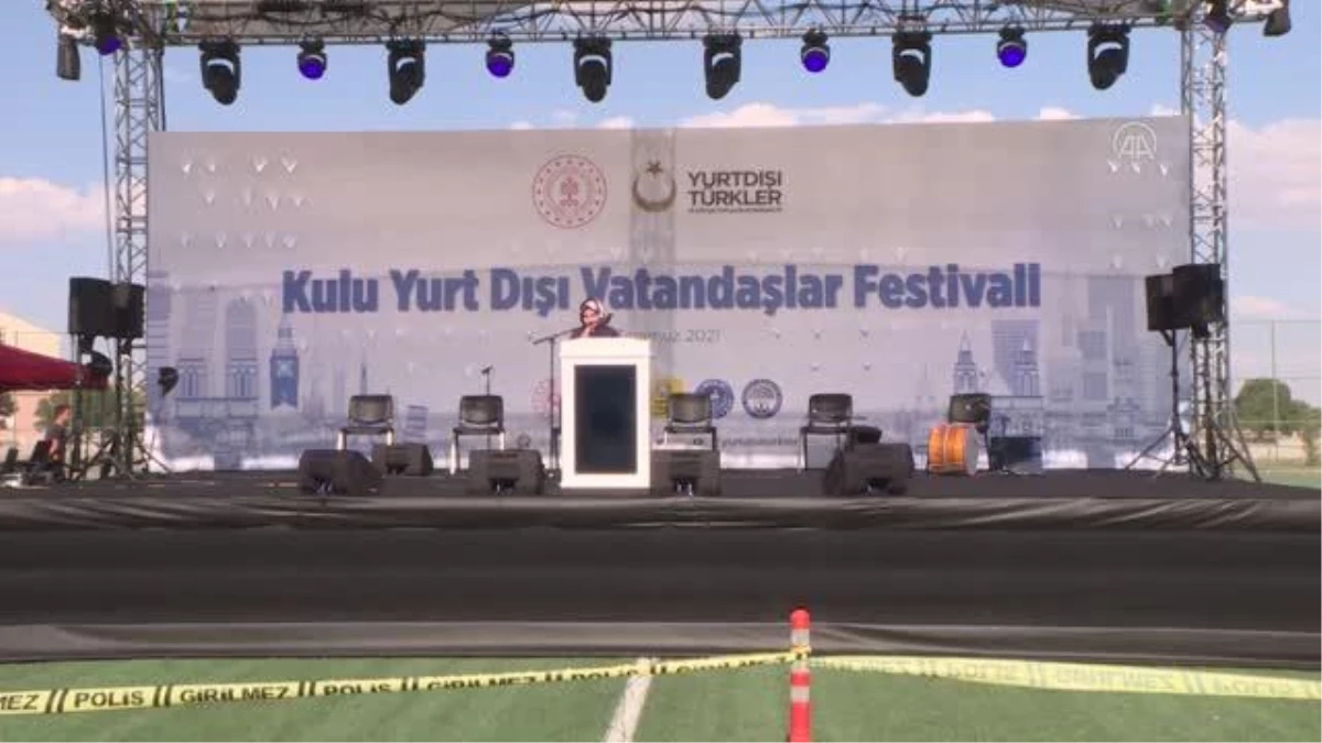 Kulu ilçesinde "Yurtdışı Vatandaşlar Festivali" düzenlendi