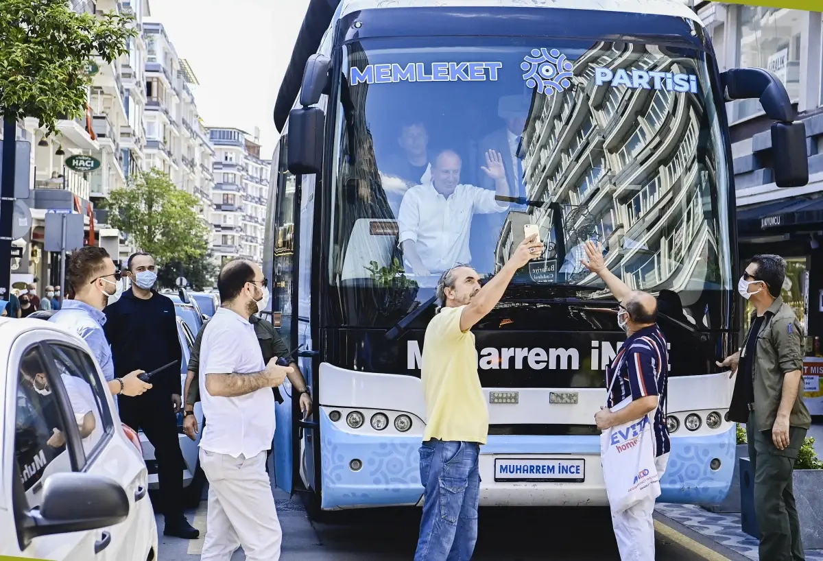 Memleket Partisi Genel Başkanı İnce, Samsun\'da partisinin il başkanlığının açılışına katıldı Açıklaması