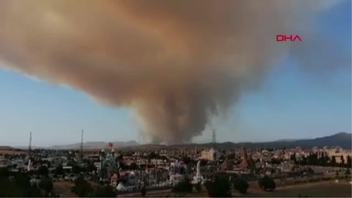 Osmaniye\'de orman yangını