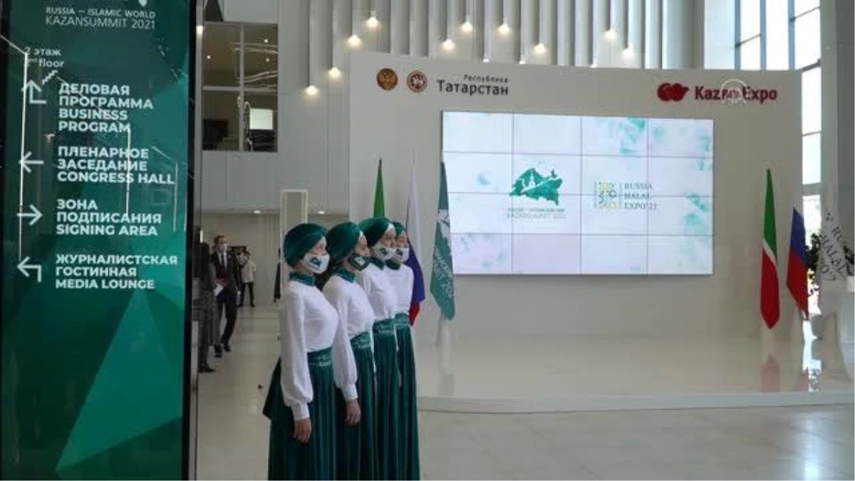 Rusya ve İslam ülkelerini buluşturan "12. Kazan Summit 2021" zirvesi başladı
