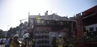 Son dakika haberi... Sarıyer'de metruk barakada çıkan yangın söndürüldü