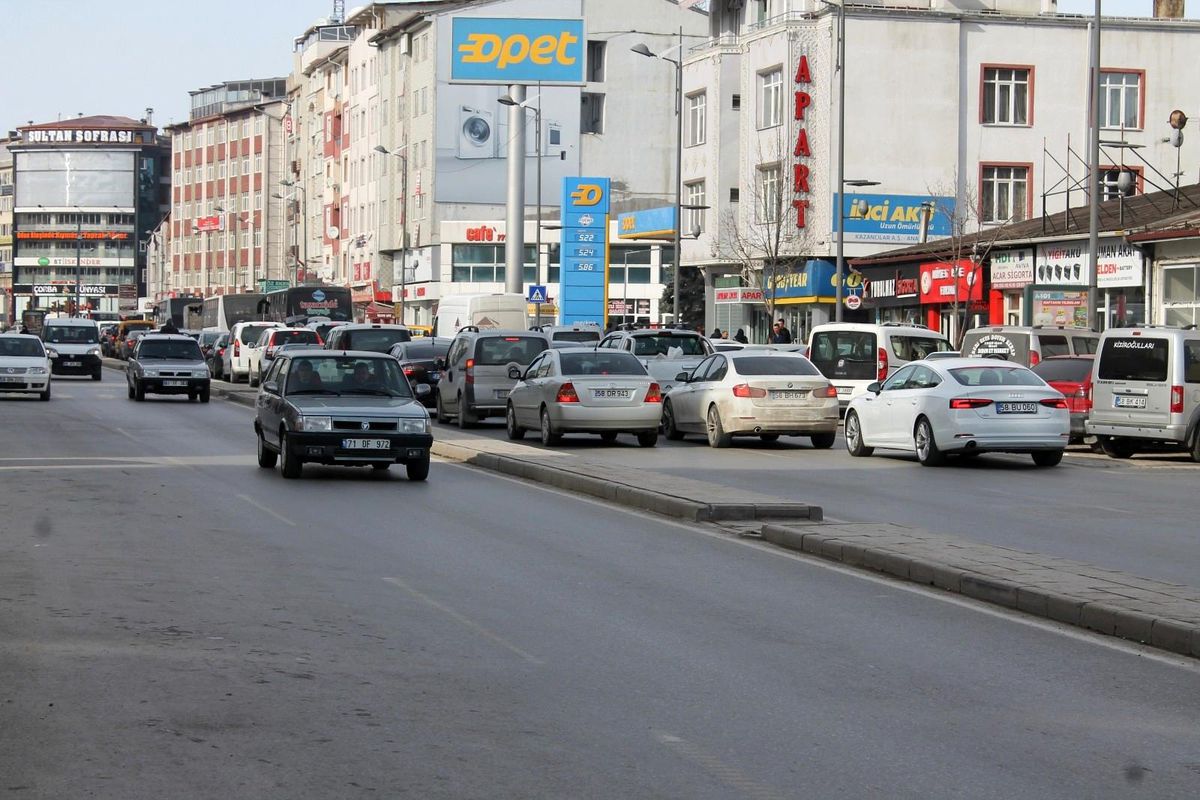 Sivas\'ta araç sayısı artıyor