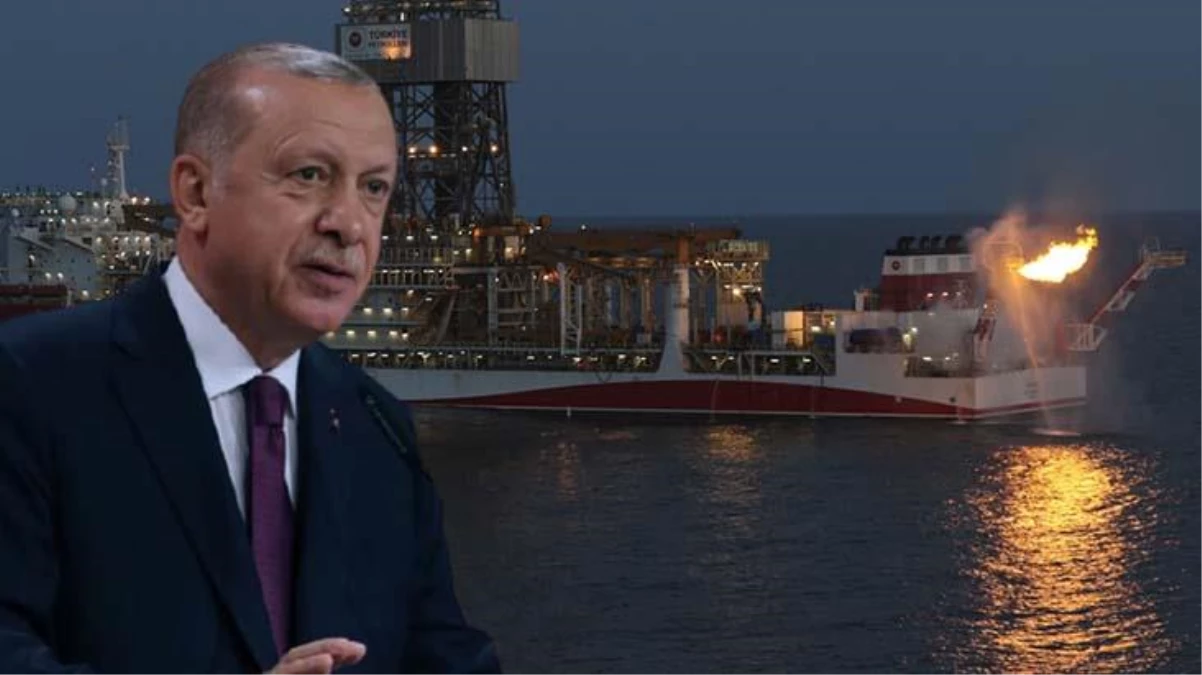 Tarihi anlar! Cumhurbaşkanı Erdoğan\'ın katılımıyla Karadeniz\'de bulunan doğal gaz yakıldı