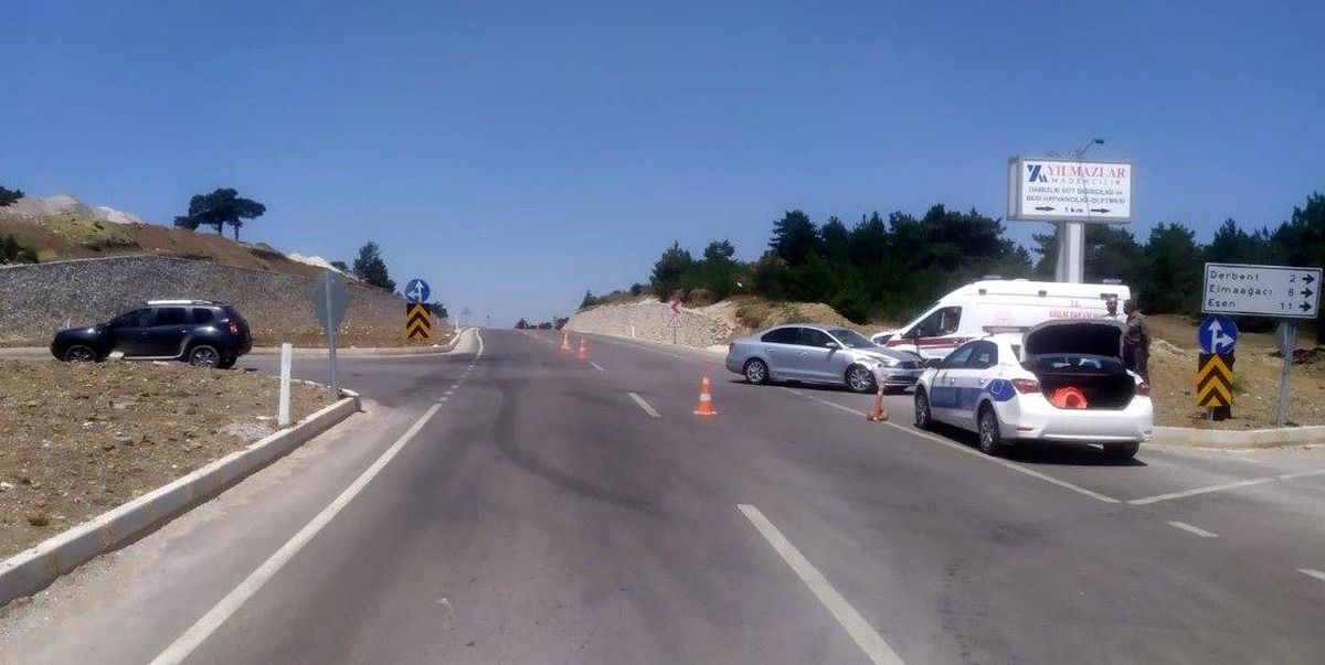 Tavşanlı\'da trafik kazası: 1 yaralı