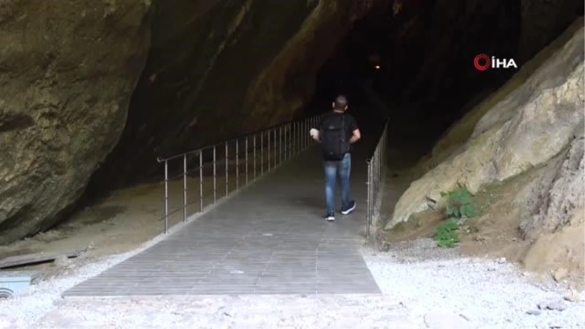 Zonguldak\'ın en uzun 2.mağarası ziyaretçi akınına uğruyor