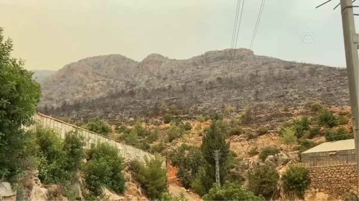 Son dakika... Aydıncık\'ta orman yangını (10)