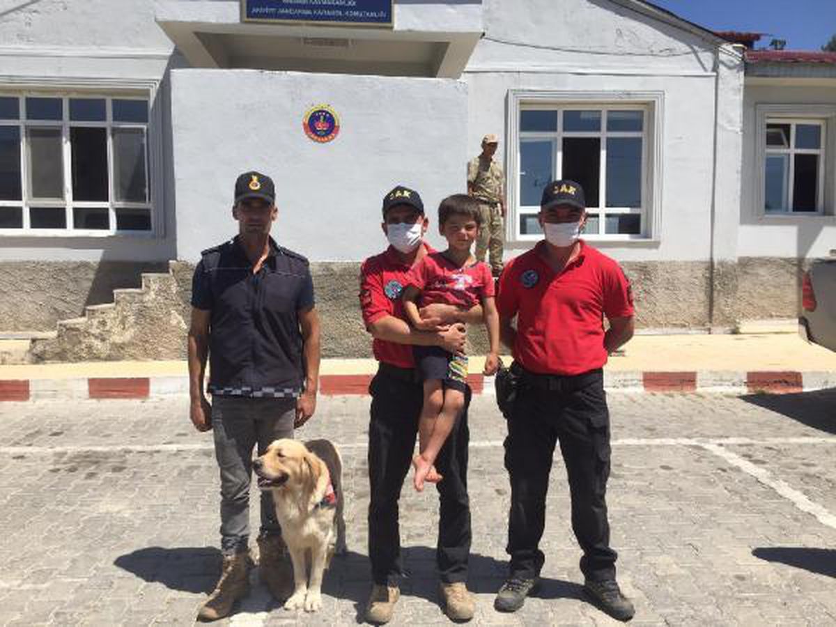 Kaybolan 5 yaşındaki Kemal, 15 saat sonra bulundu