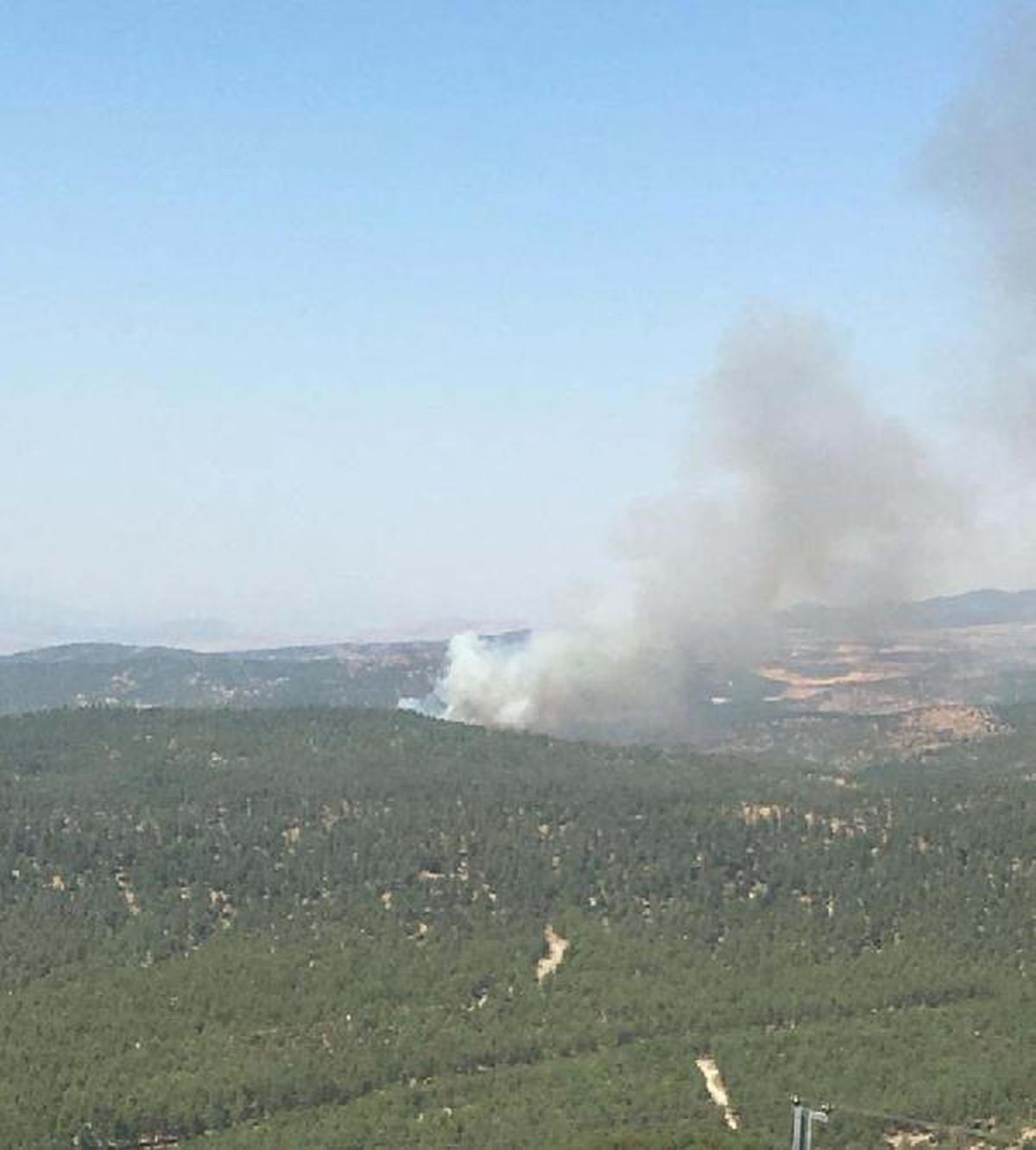 Kilis\'te orman yangını (1)