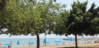 Mezitli'de ailelere yönelik plaj alanı oluşturuldu