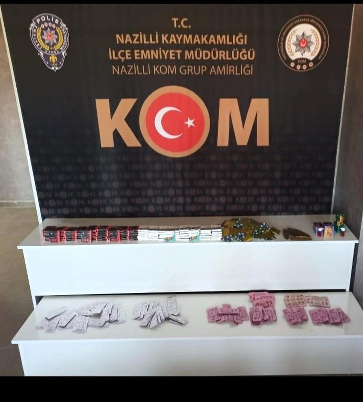 Nazilli\'de kaçakçılık operasyonu