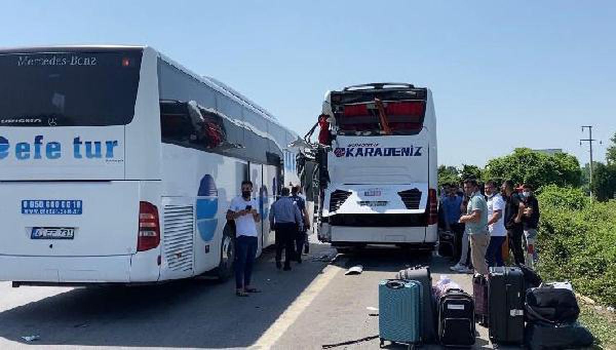 Son dakika haberi! Sapanca\'da \'hatalı sollama\' kazası: 4 yaralı