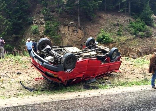 Trabzon'da trafik kazası: 5 yaralı