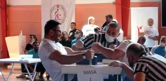 Son dakika haber! Türkiye Bedensel Engelliler bilek güreşi müsabakaları Çankırı'da