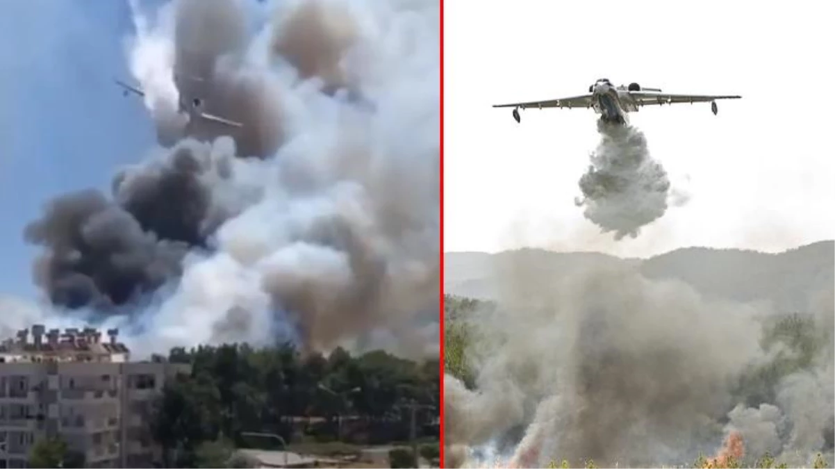 Türkiye\'yi saran yangın felaketlerine karşı en büyük destek Rusya\'dan! 3 uçakla söndürme çalışmalarına katıldılar