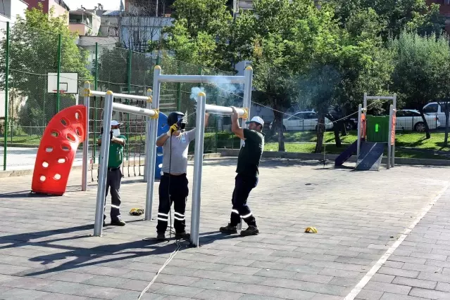 Yıldırım'ın parkları yenileniyor