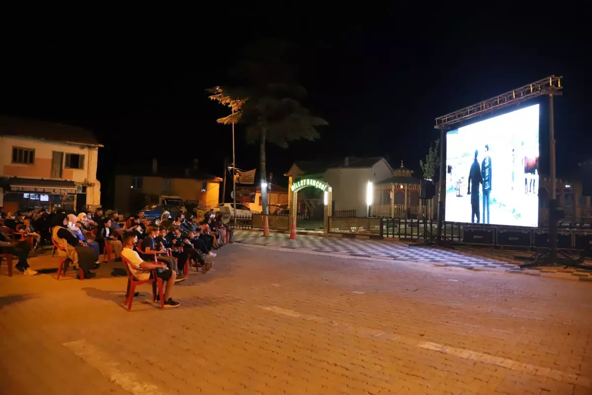 Açık Hava Sinema geceleri İnönü ve Günyüzü\'nde