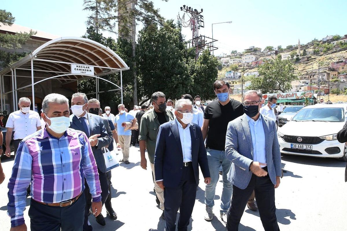 Büyükkılıç, Hacılar\'da 5 milyonluk yatırımı inceledi