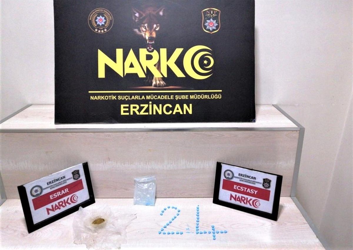 Erzincan\'da uyuşturucu operasyonu: 8 kişi gözaltına alındı