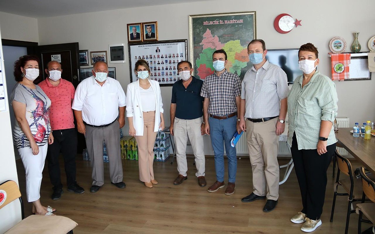 Genel Sekreteri Bayrakçı, muhtarların sorunlarını dinledi