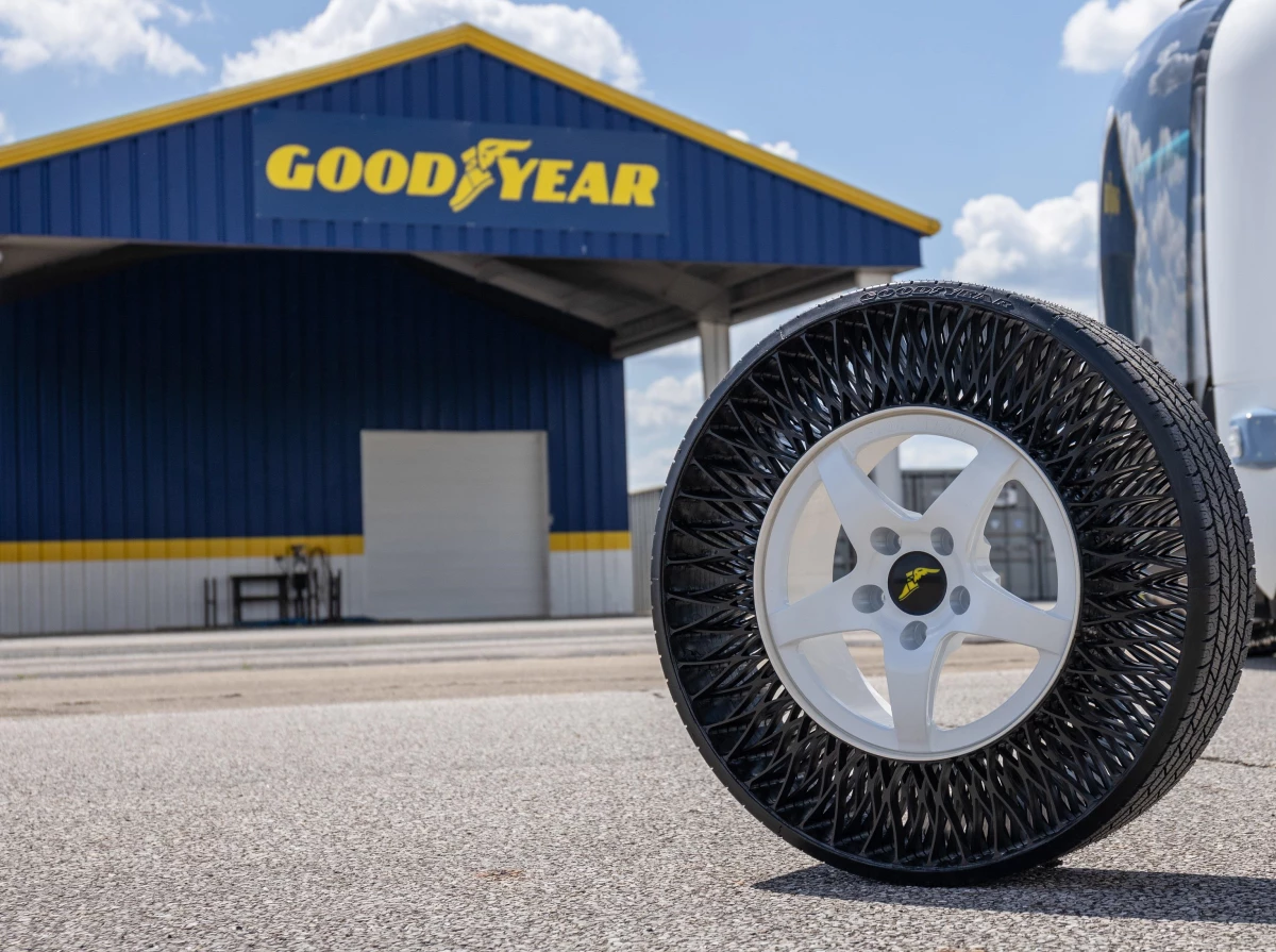 Goodyear\'ın havasız lastikleri ilk olarak otonom toplu taşıma araçlarda kullanılacak