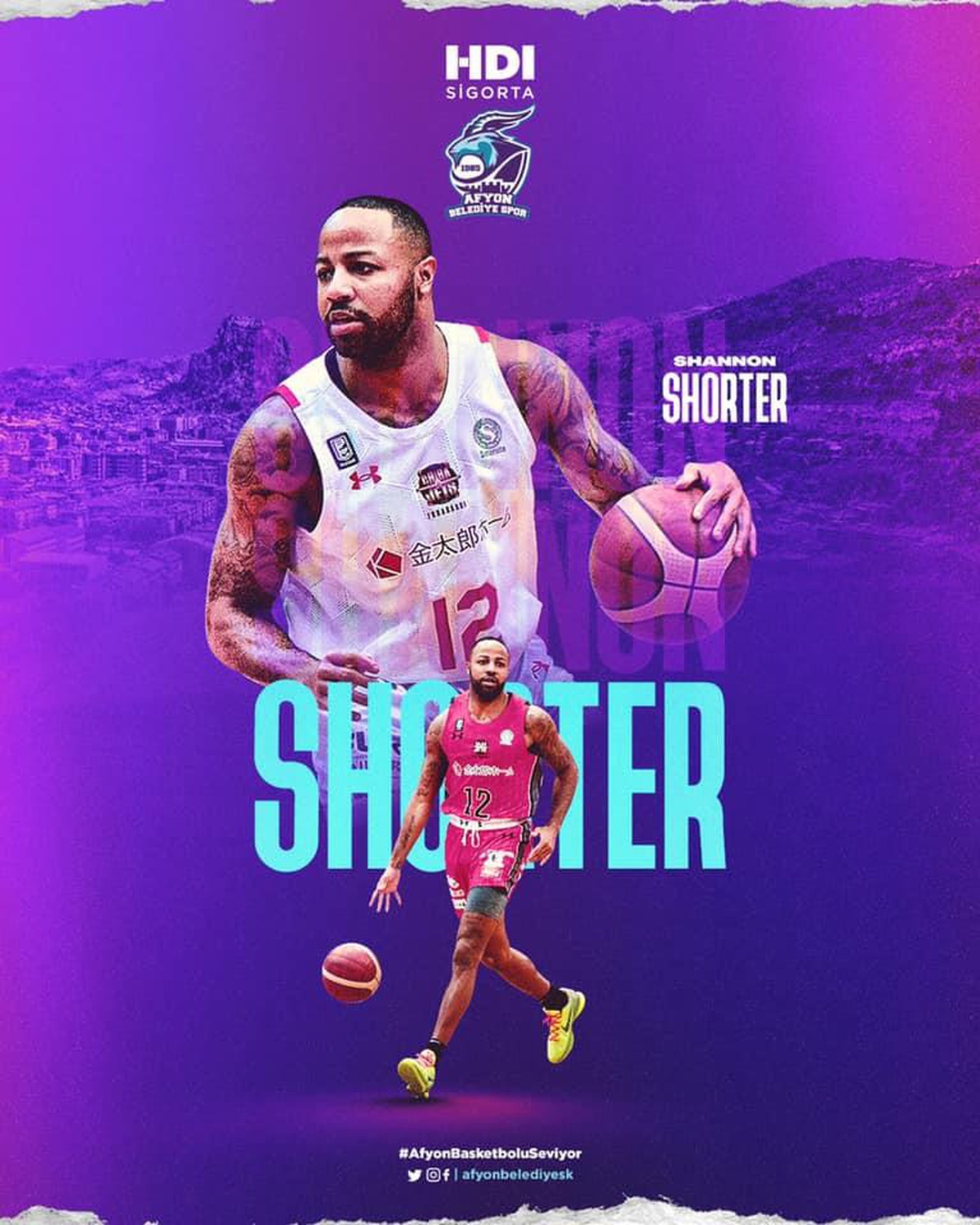 Son dakika haberleri! HDI Sigorta Afyon Belediyespor, ABD\'li oyuncu Shannon Shorter\'ı transfer etti