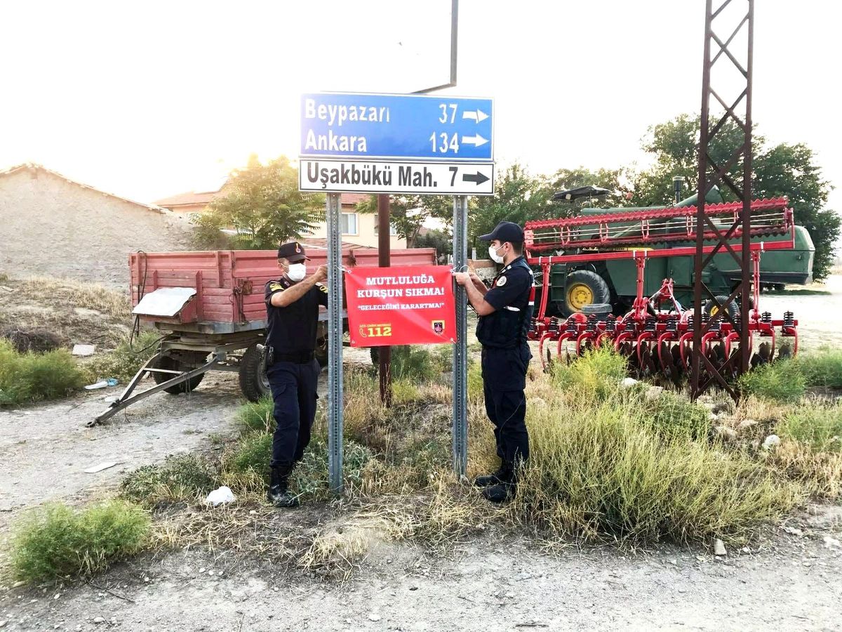 Son dakika haberi: Jandarmadan "Mutluluğa Kurşun Sıkma Geleceğini Karartma\' projesi