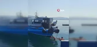 Kınalıada Bostancı motorunda intihar girişimi