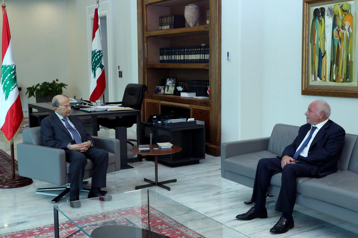 Lübnan Cumhurbaşkanı Avn\'dan "Beyrut Limanı\'ndaki patlamayla ilgili ifade vermeye hazırım" açıklaması