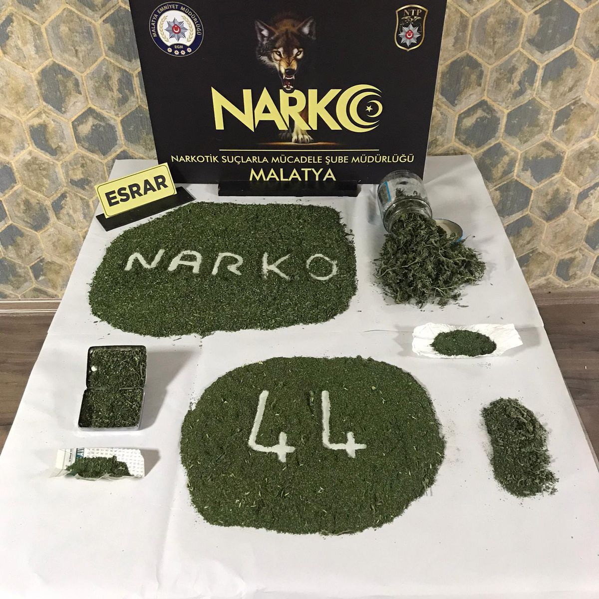 Malatya\'da uyuşturucu operasyonunda 2 kişi yakalandı