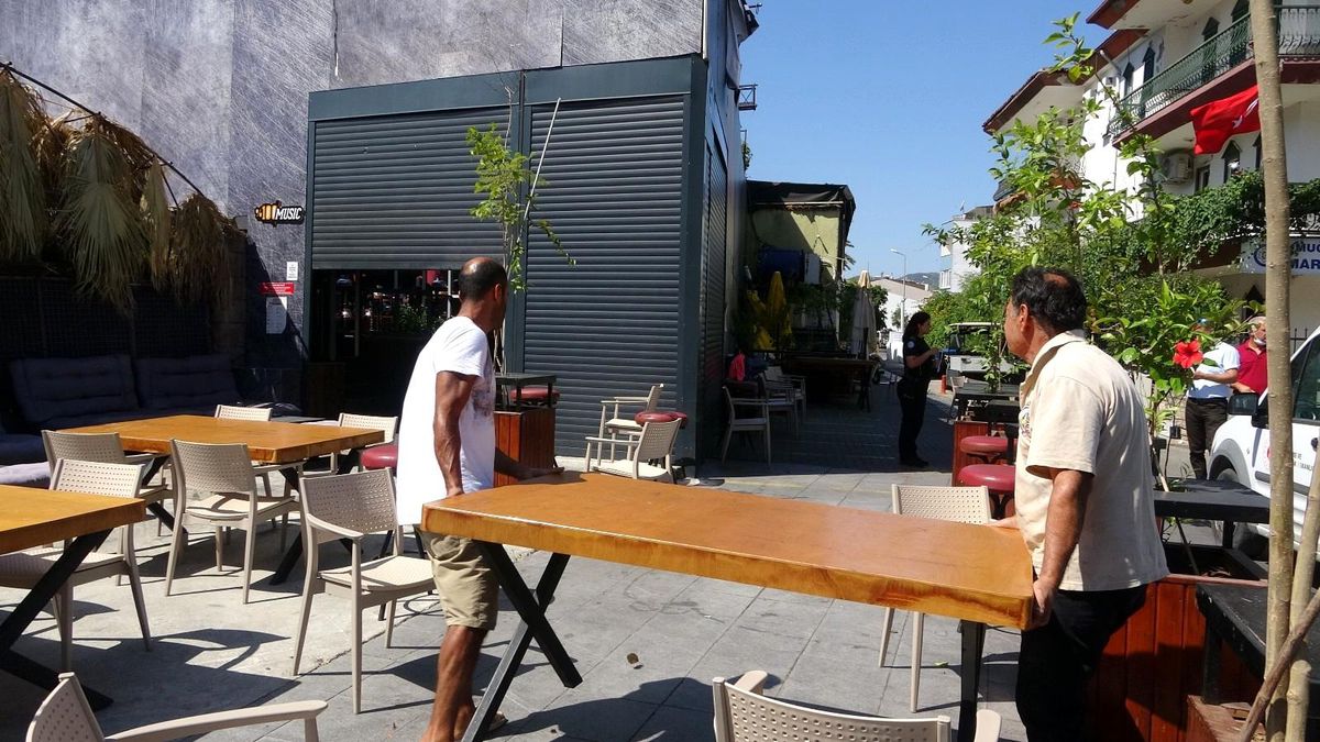 Marmaris\'te hazine arazisini izinsiz işgal eden kafeye işlem yapıldı