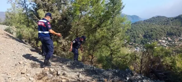 Marmaris yangınıyla ilgili ekipleri alarma geçiren ihbar Eşkalleri