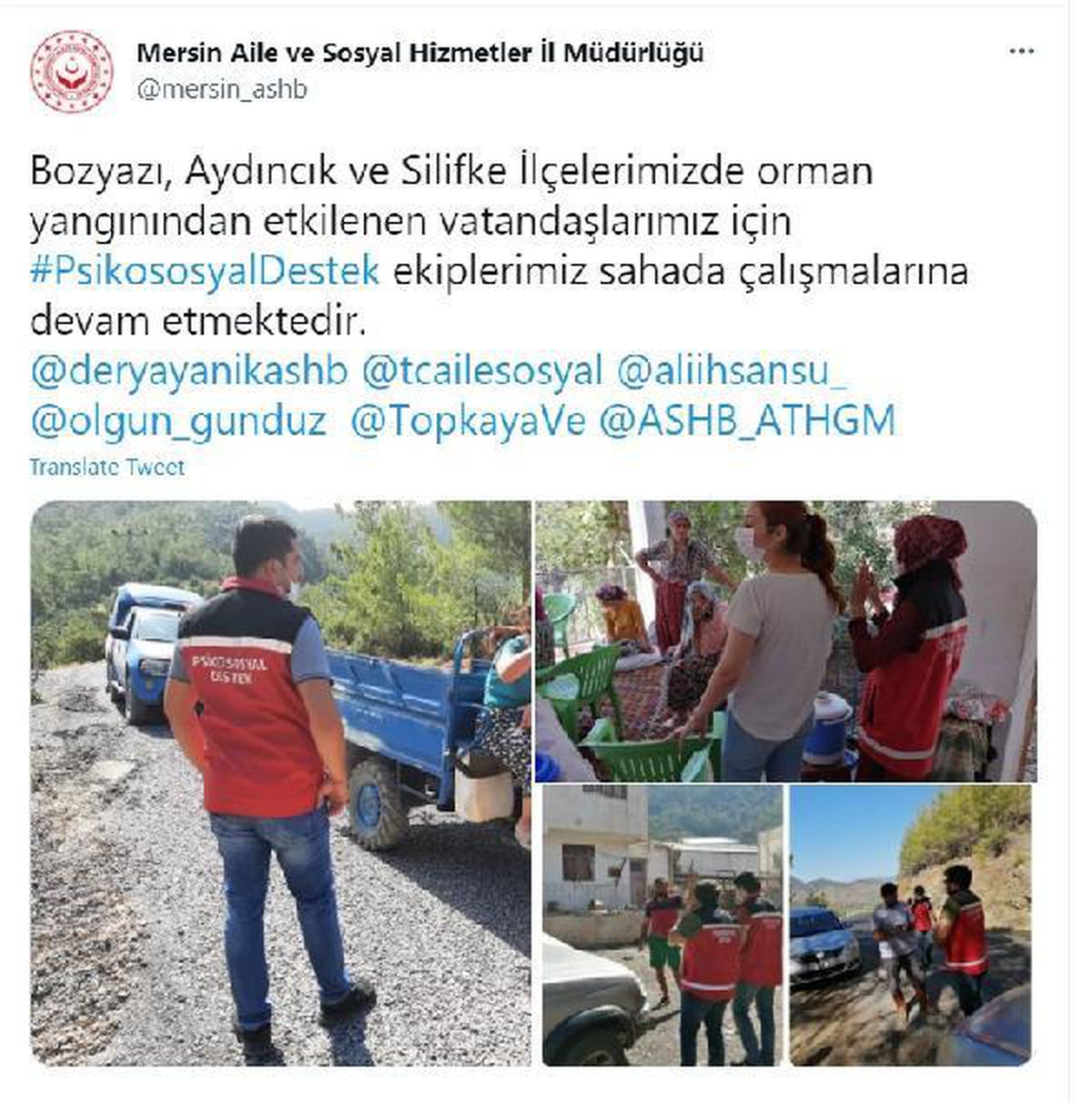 Mersin\'de 2 ilçedeki yangınlar devam ediyor; havadan müdahale yeniden başladı (2)