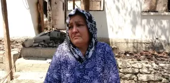 Son dakika haberi | Orman yangında evi yanan kadın: 'Canımızı zor kurtardık'