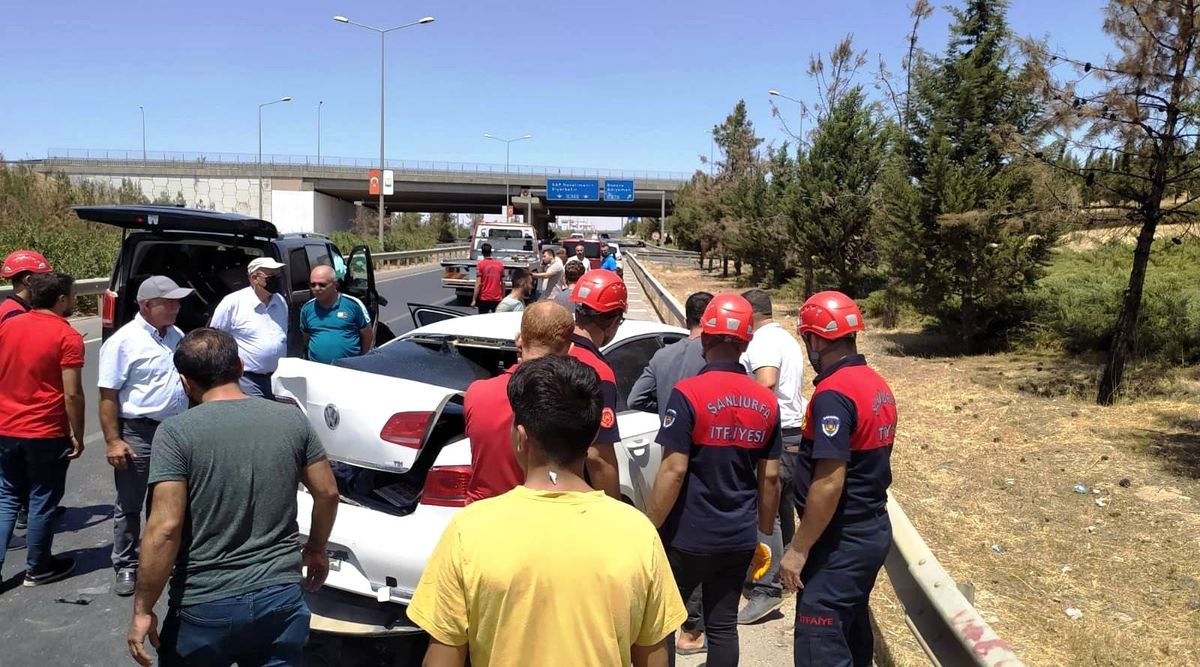 Şanlıurfa\'da trafik kazası: 2 yaralı