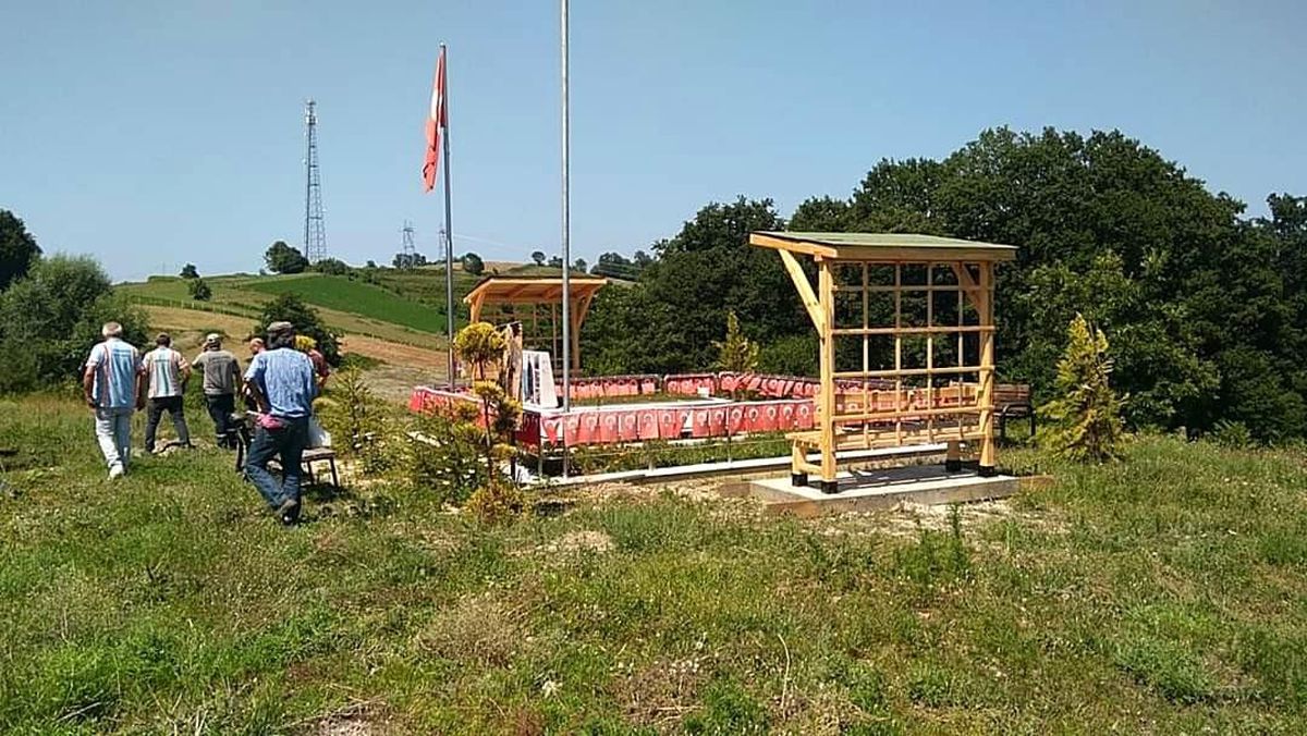 Şehit Sait Miyanyedi\'nin mezarı şehitlik haline getirildi