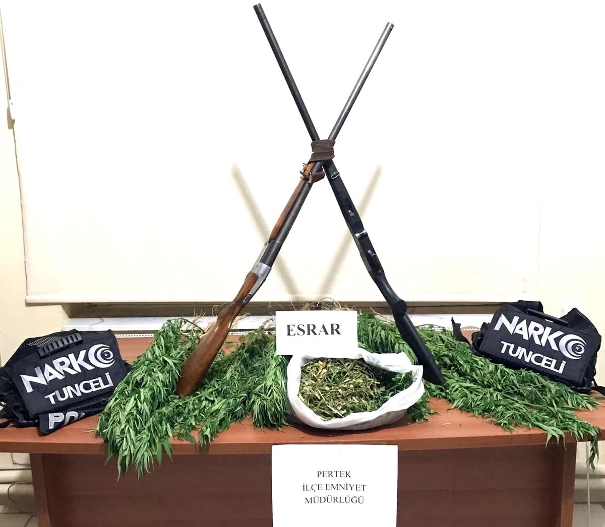 Tunceli\'de narkotik operasyonu
