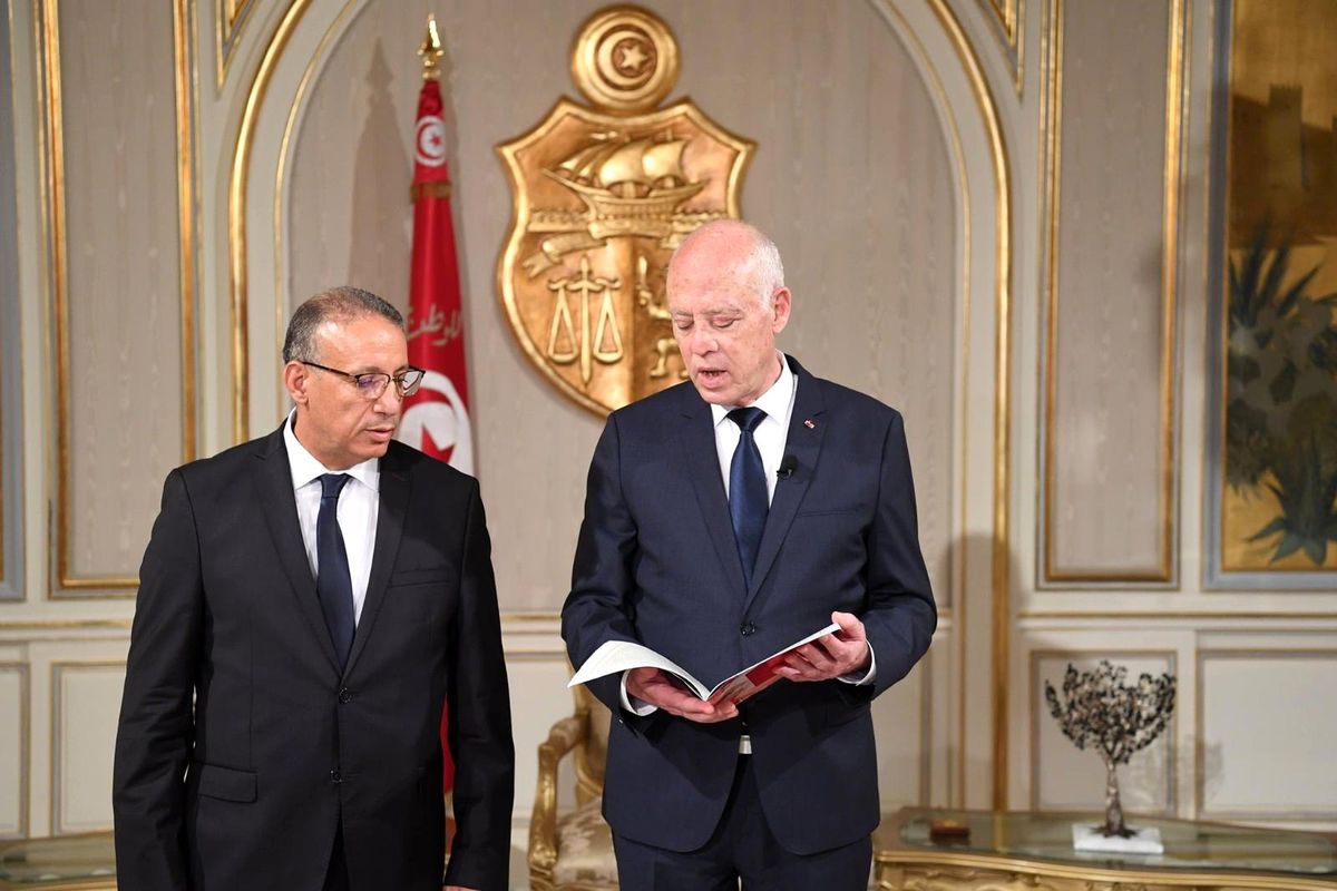 Son dakika haber: Tunus Devlet Başkanı Said, Garsillavi\'yi yeni içişleri bakanı olarak atadı