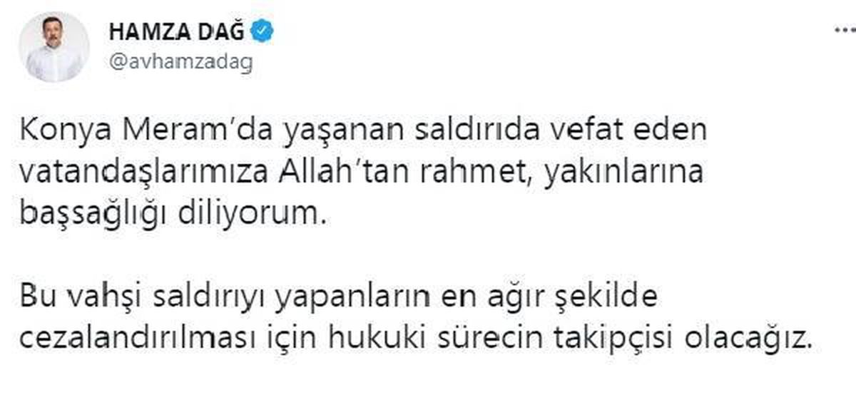 AK Parti\'li Dağ: Nifak tohumları saçmaya çalışanlara asla müsaade etmeyeceğiz