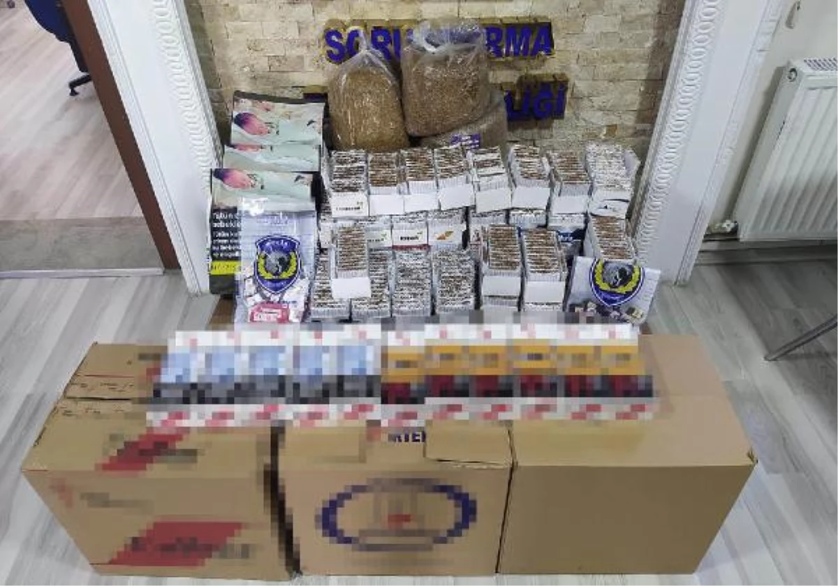 Ankara\'da 14 kilo kaçak tütün ele geçirildi