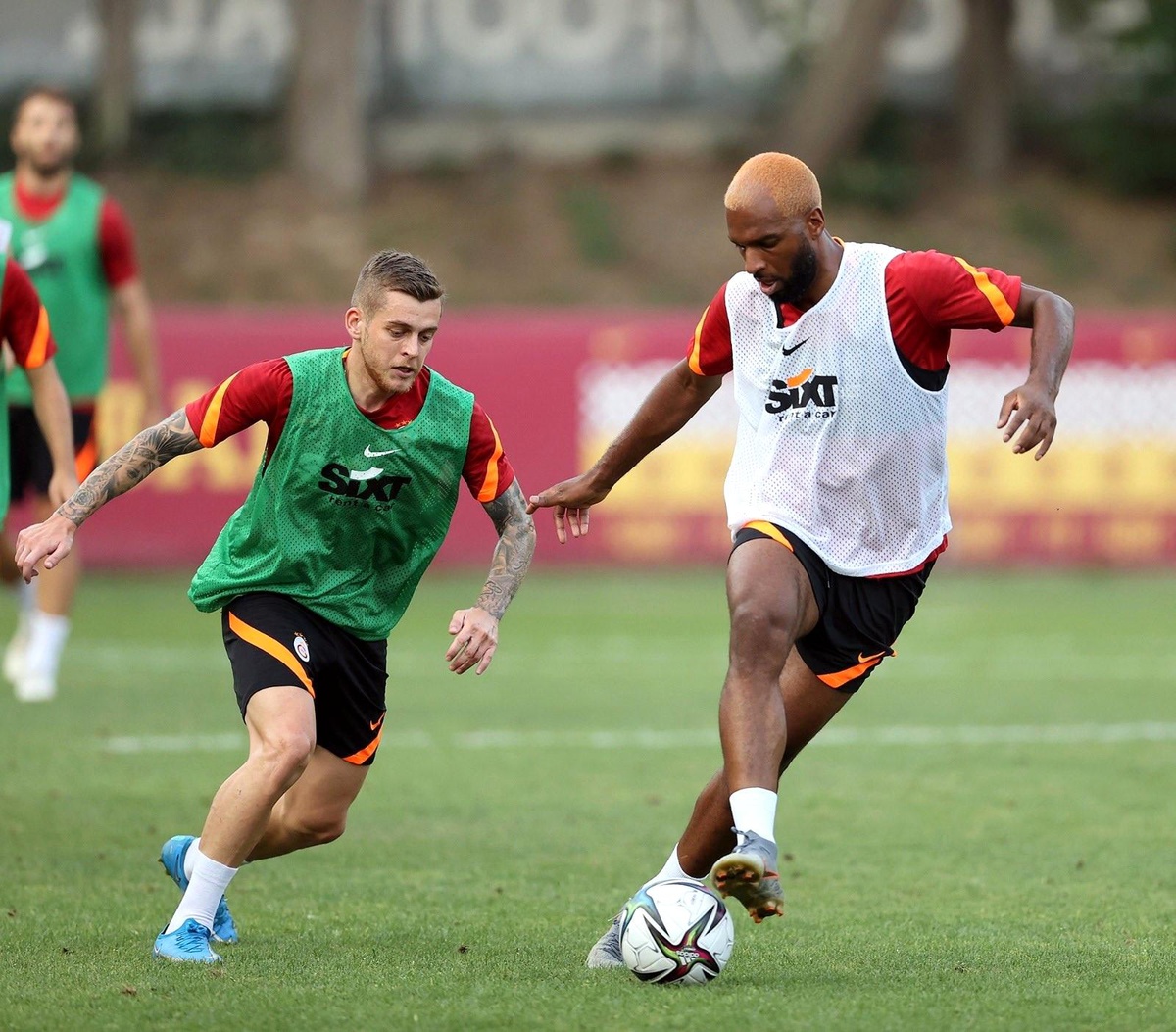 Berkan Kutlu, Galatasaray ile ilk antrenmanına çıktı