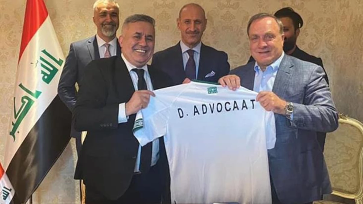 Bir dönem Fenerbahçe\'yi çalıştıran Dick Advocaat, Irak Milli Takımı\'nın yeni hocası oldu