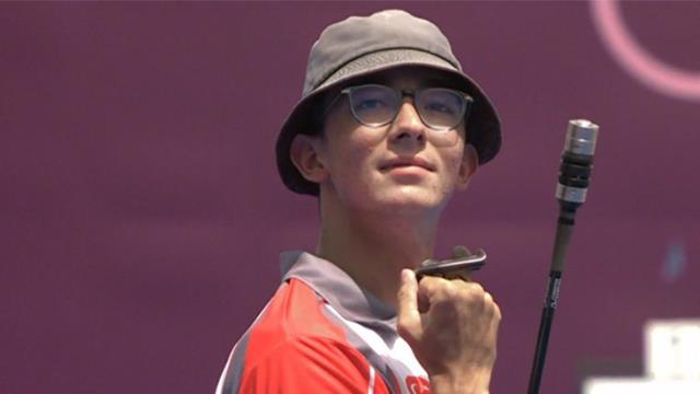 Dünya 1 numarası Ellison'u eleyen milli okçumuz Mete Gazoz, Tokyo'da yarı finale yükseldi