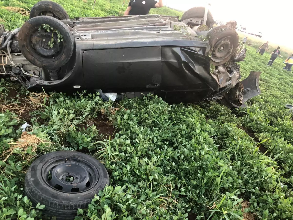 Gaziantep\'te devrilen otomobilin sürücüsü öldü