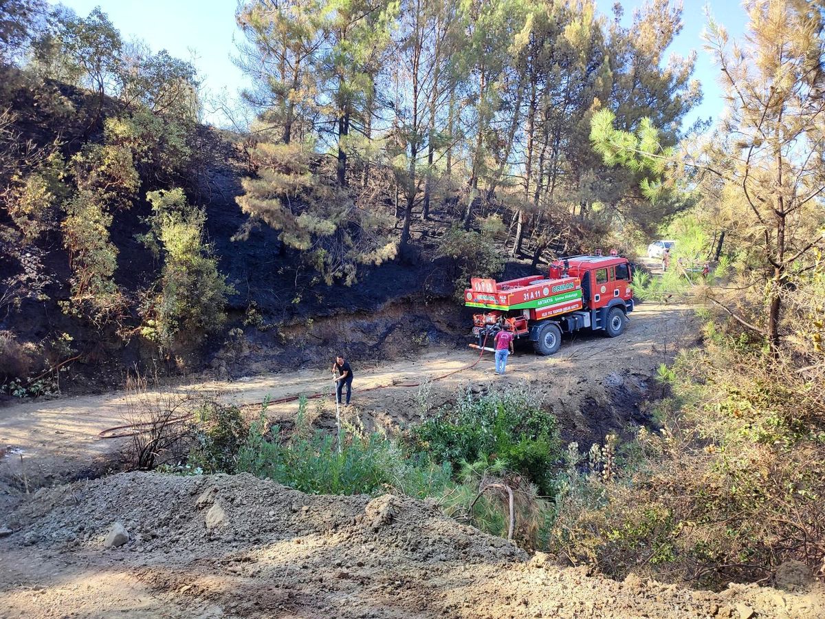 Son dakika haberi: Hatay\'da orman yangını kontrol altına alındı