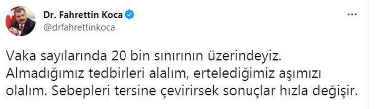 Son dakika haberi... Koronavirüs salgınında günlük vaka sayısı 22 bin 332 oldu (2)