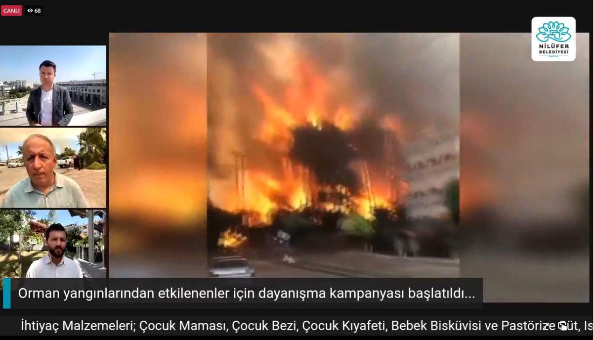 Nilüfer\'den Manavgat\'a dayanışma eli