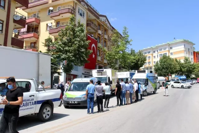 Pursaklar Belediyesinden, kızının çeyizi yanan Gülsüm Uysal'a yardım eli