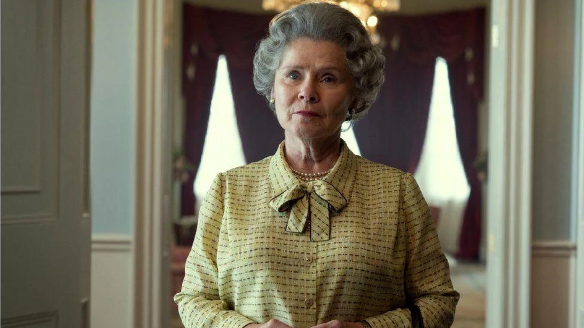 The Crown: Netflix, dizide \'son kraliçe\' Imelda Staunton\'ın görüntüsünü paylaştı