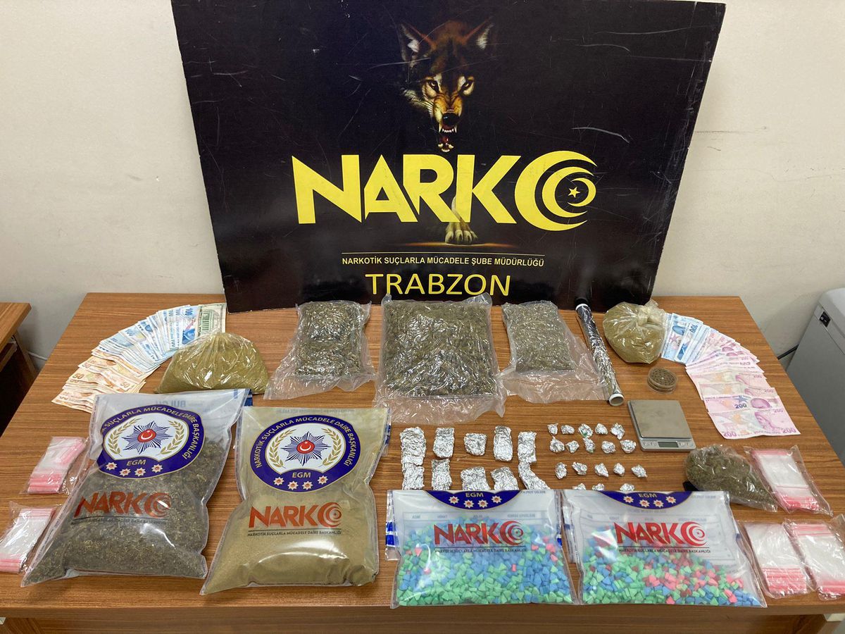 Son dakika haberi | Trabzon\'da uyuşturucu operasyonunda 1 kişi gözaltına alındı